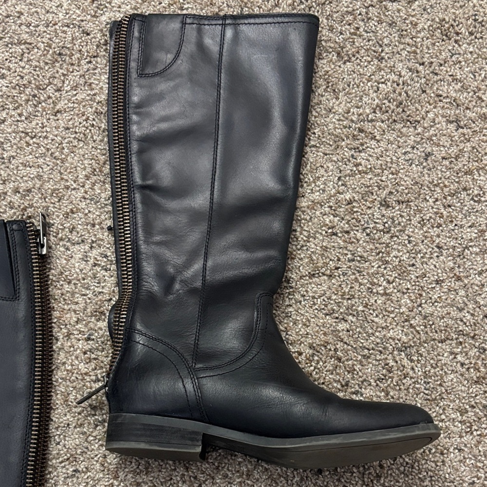 FRYE AND CO. Black Leather Jolie Boots Size 7 - Picture 6 of 9